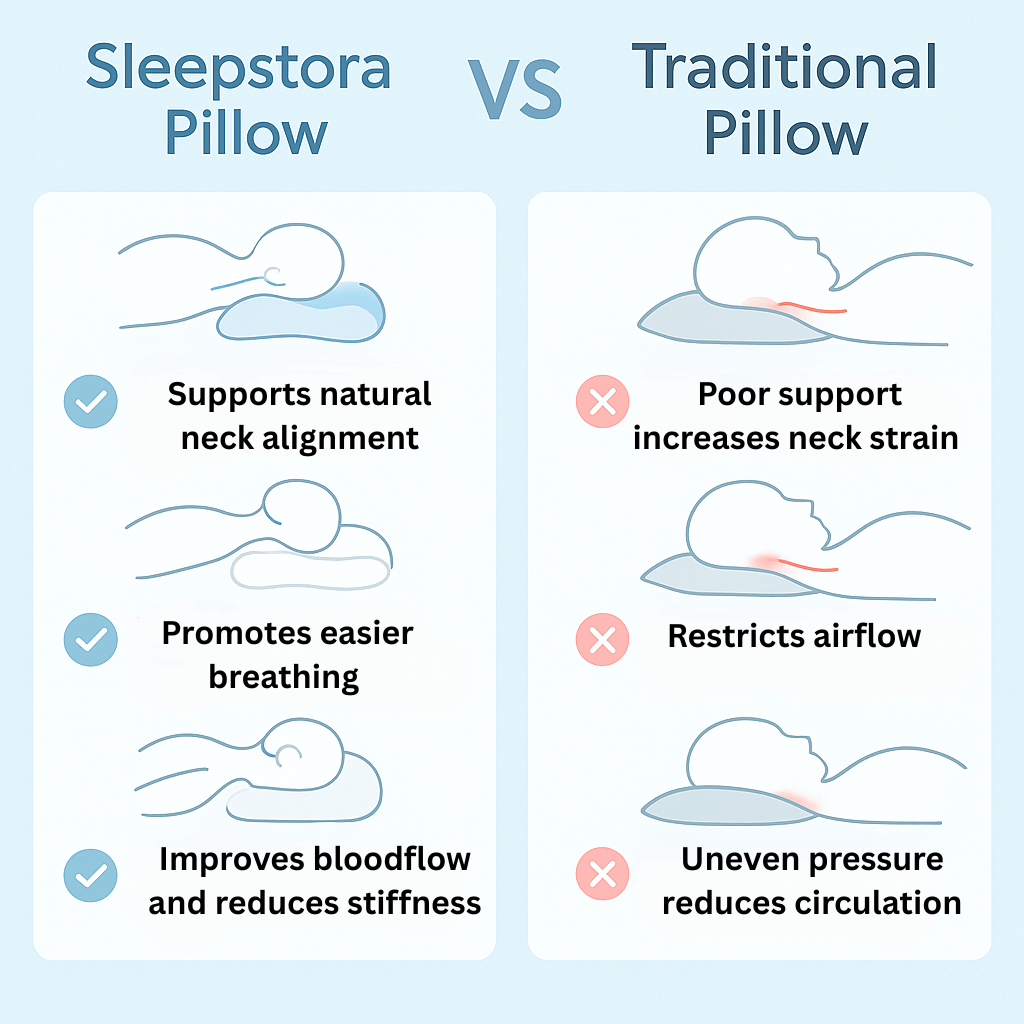 Sleepstora™ Support Pillow